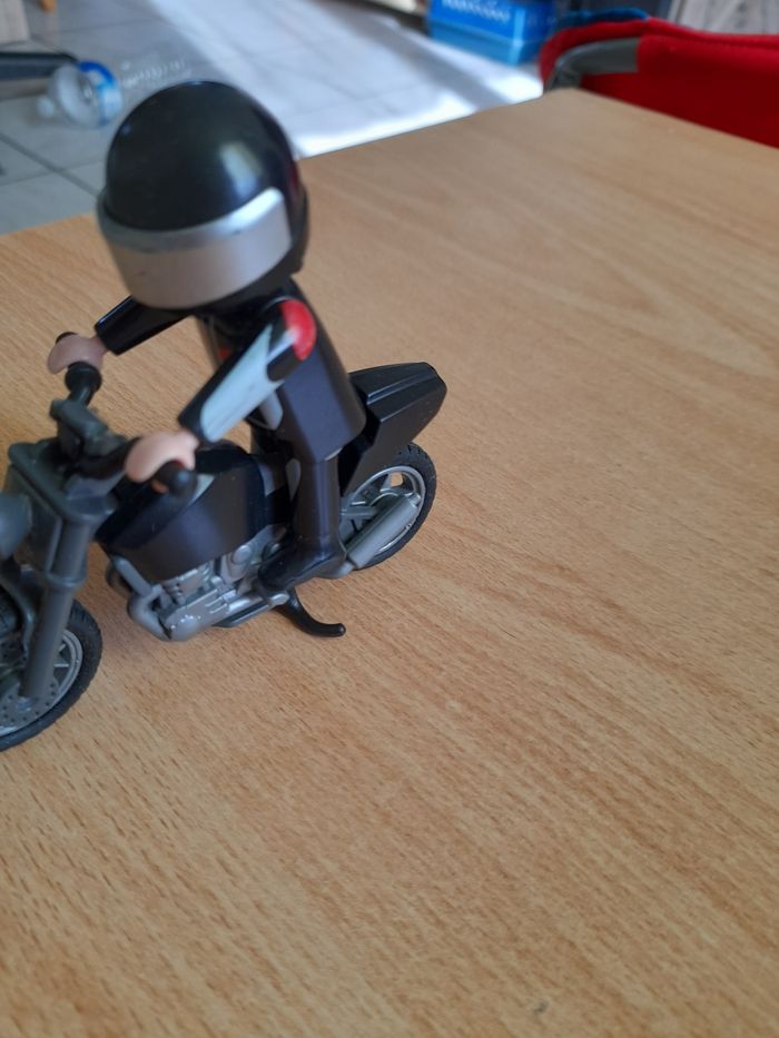 Moto playmobil - photo numéro 2