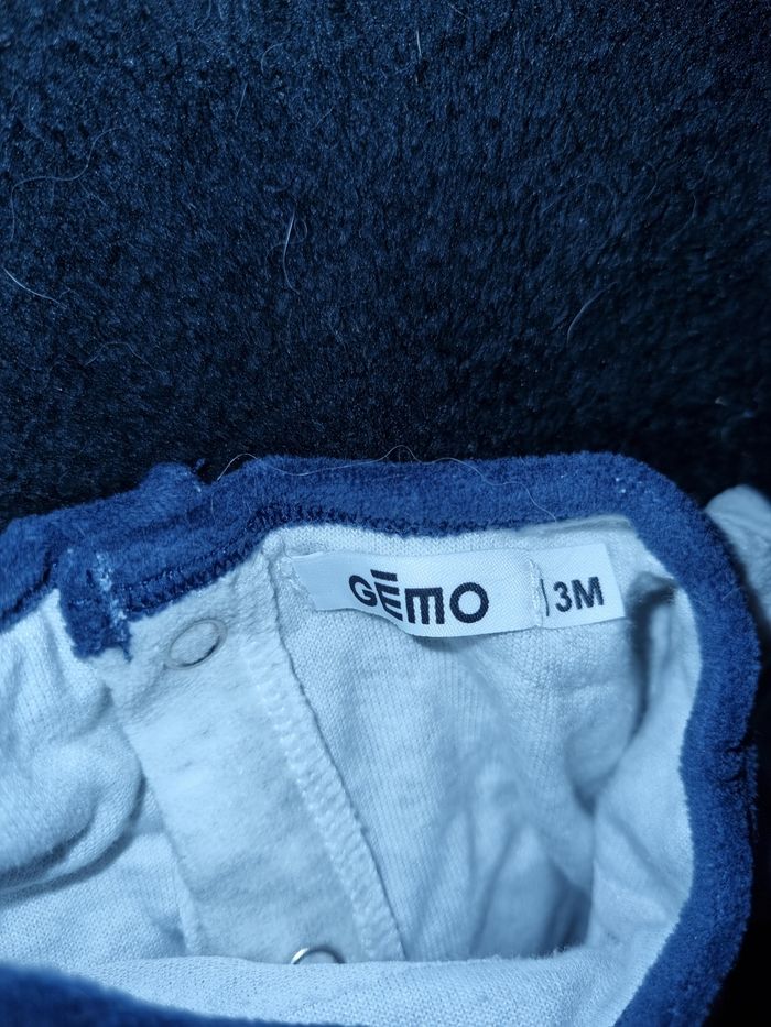 Pyjama velour - Pompier - photo numéro 2