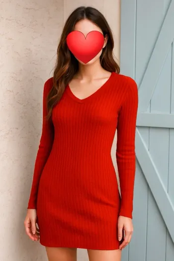 Robe pull légère en S