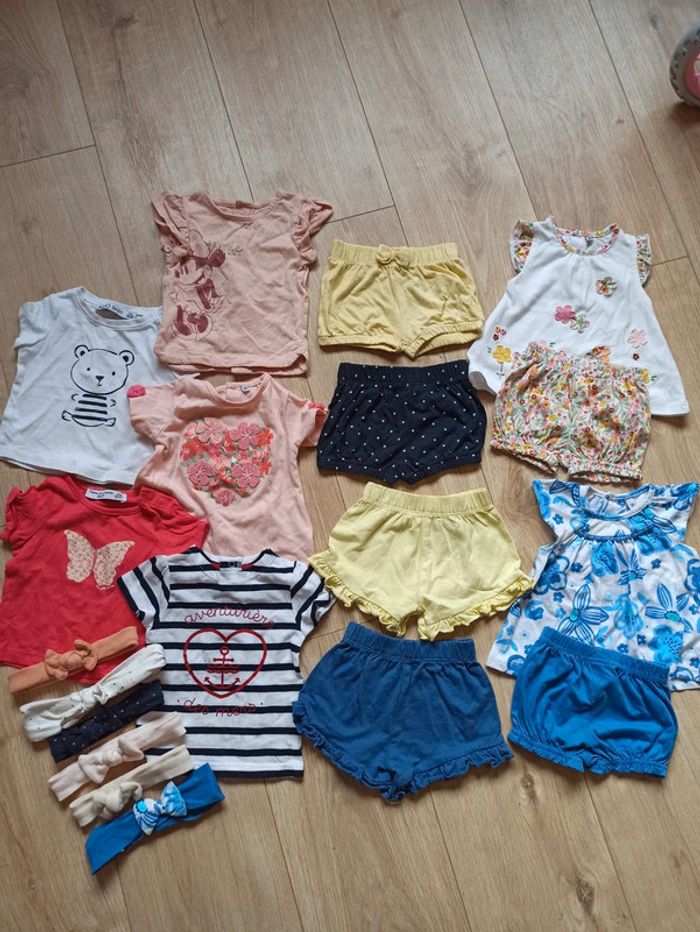 Lot vêtements fille 3 mois été
