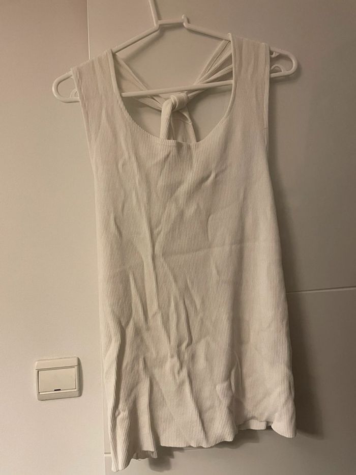 Débardeur Maje blanc - photo numéro 2