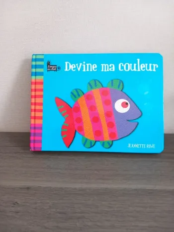 Livre pour bébé Devine Ma Couleur en TBE
