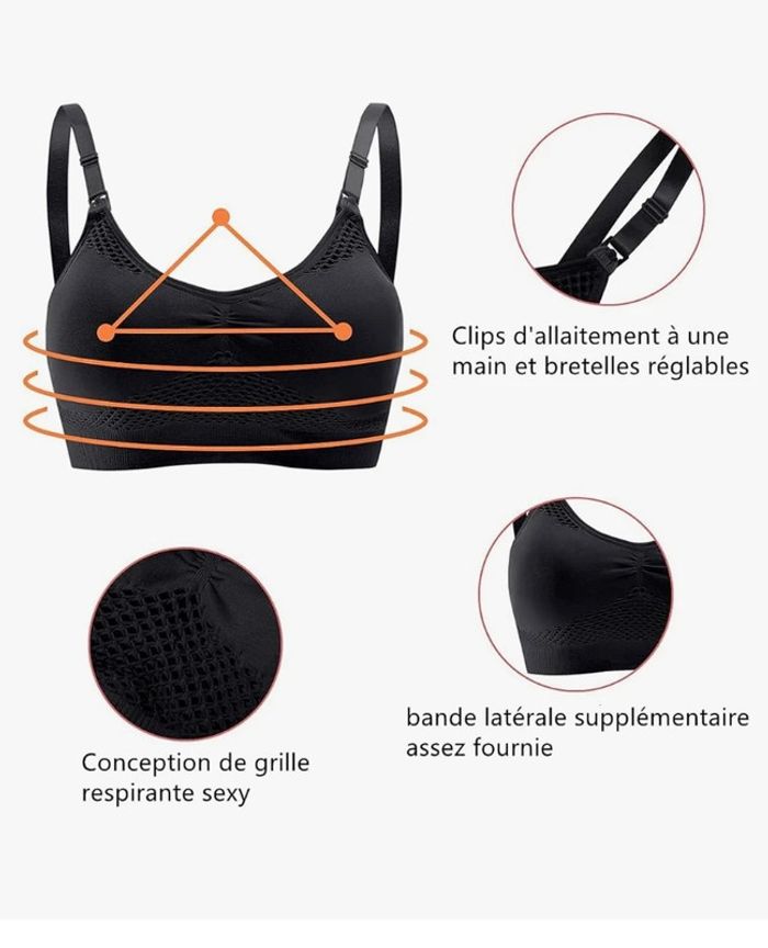 Soutien gorge brassiere allaitement - photo numéro 6