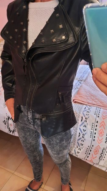 Blouson noir