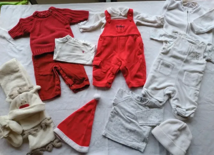 Lot 3 ensembles automne hiver 3 mois garçon