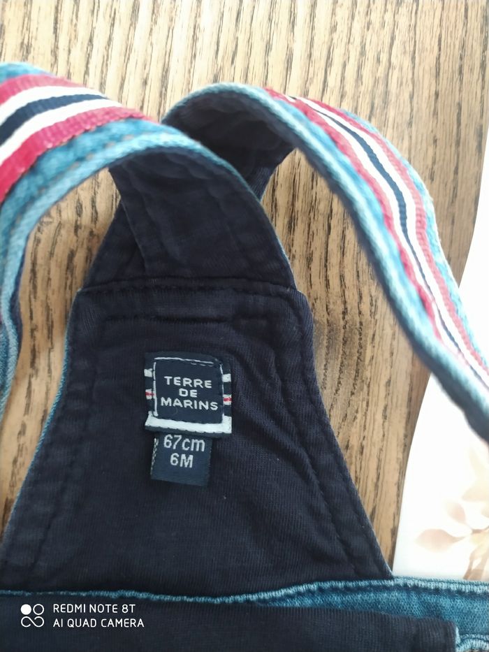 Salopette 6 mois Terre de marin - photo numéro 3