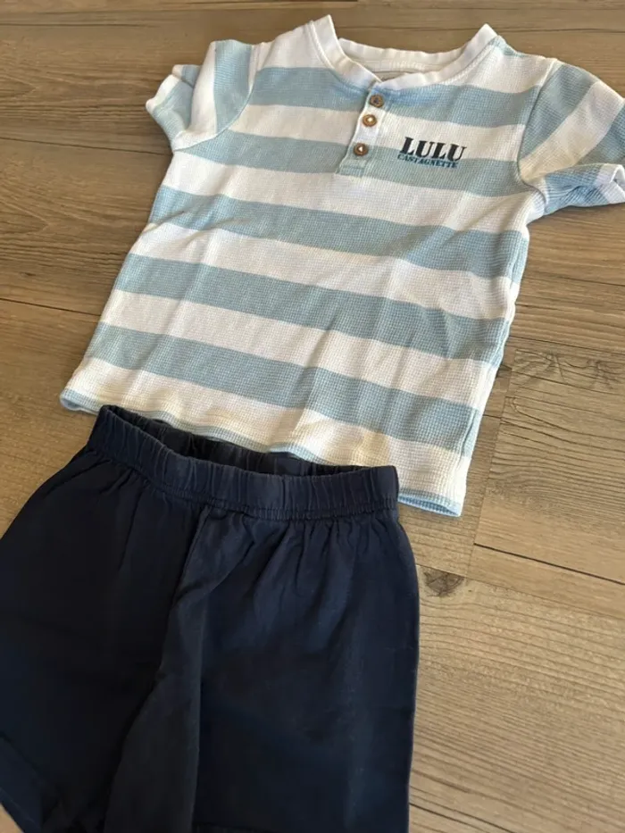 Pyjama été garçon - photo numéro 2