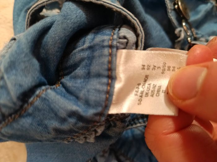 Robe en jean 92 cm - photo numéro 5