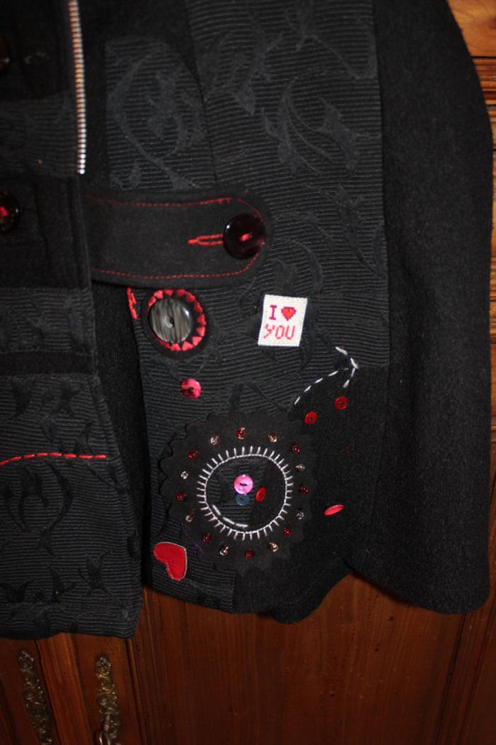 jupe Hivers desigual brodé, multiples details - photo numéro 4