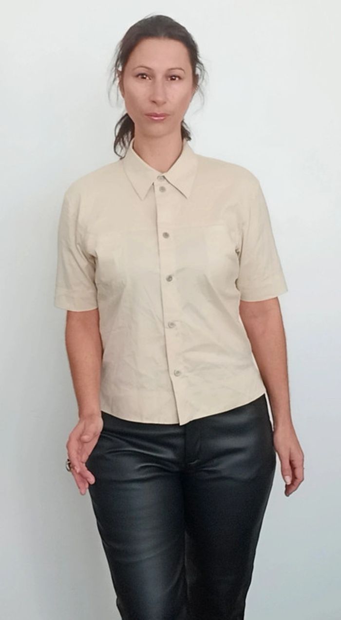 Chemise manche courte stretch neuve Esprit