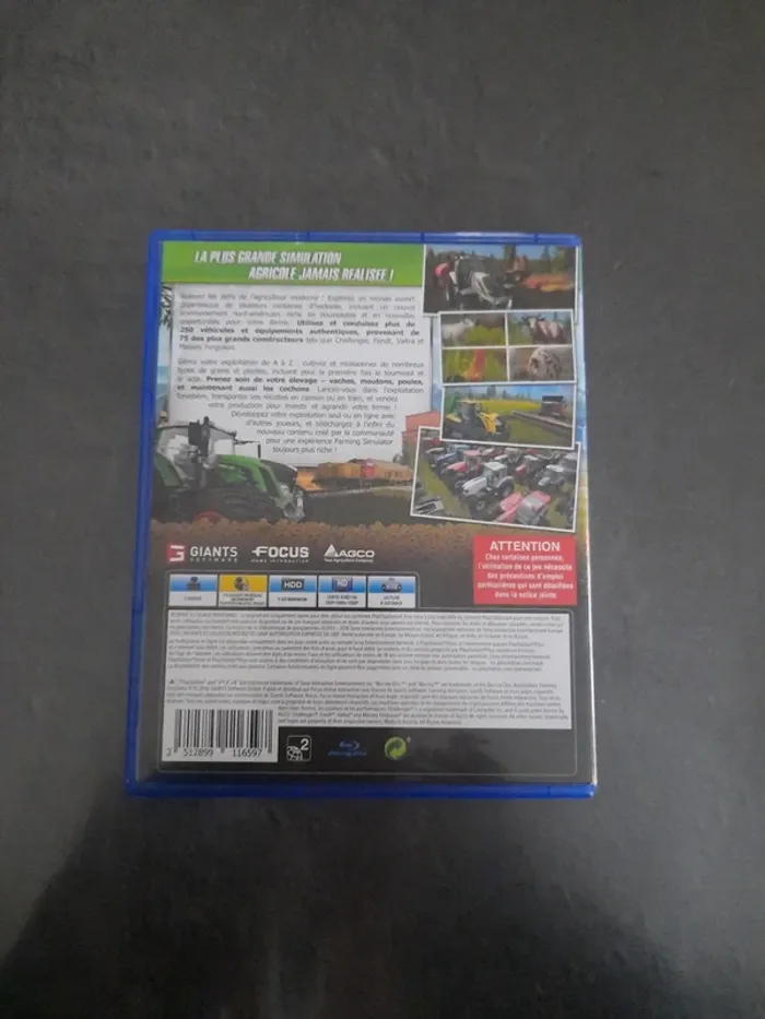 Jeu farming simulator 17 ps4 - photo numéro 2