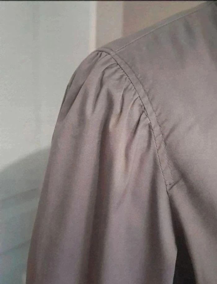 Chemise manches longues grise Esprit collection taille 36 - photo numéro 5