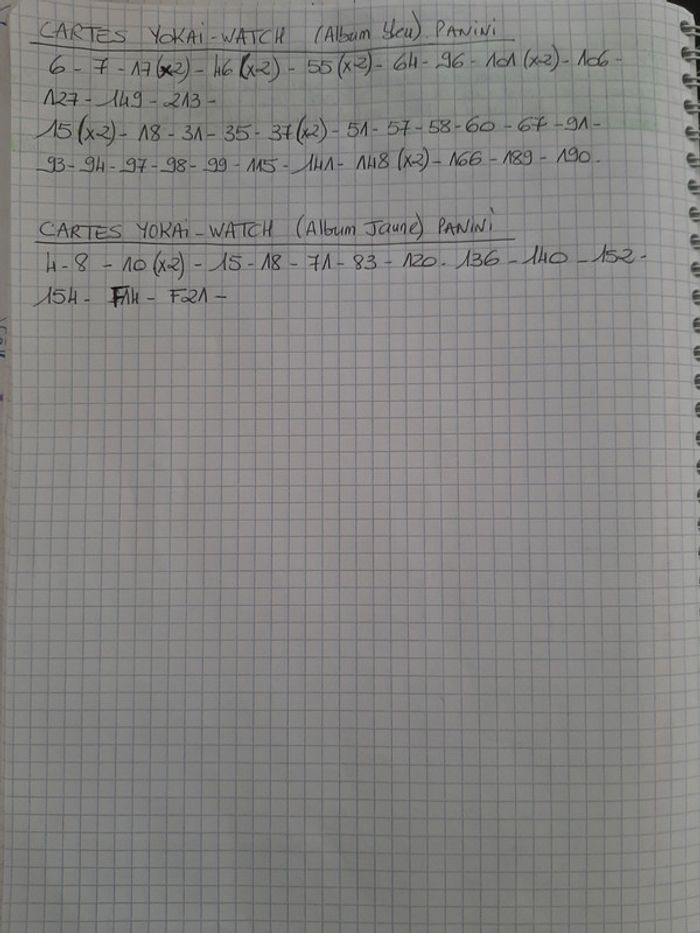 Stickers Yokai watch album bleu - photo numéro 5