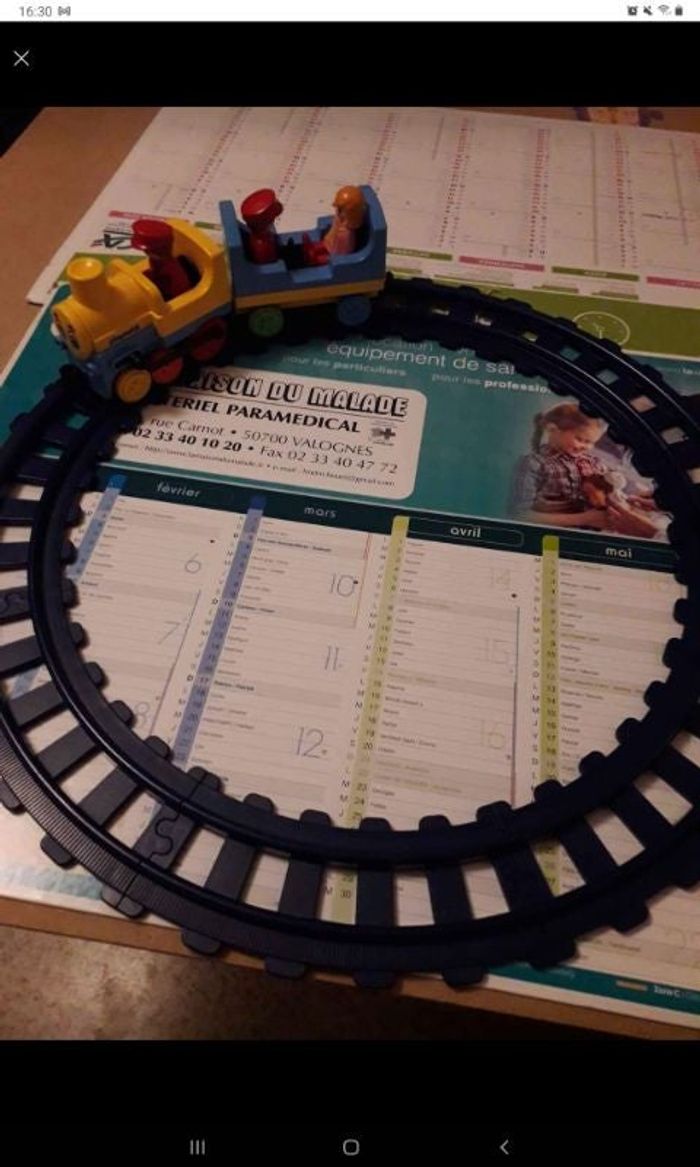 Train Playmobil 1.2.3