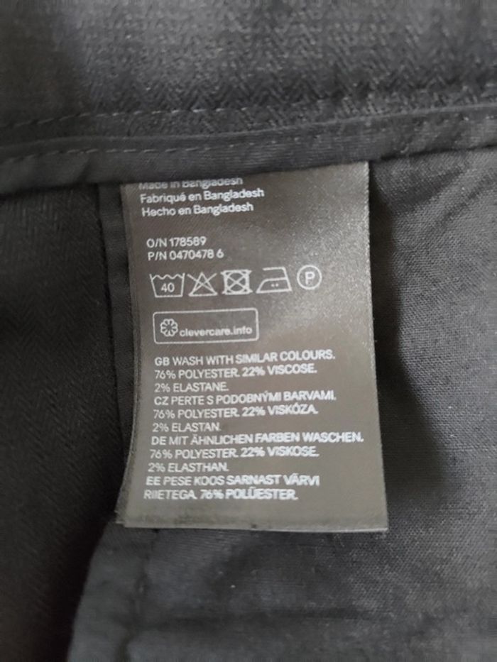 H&M pantalon noir 54 - photo numéro 6