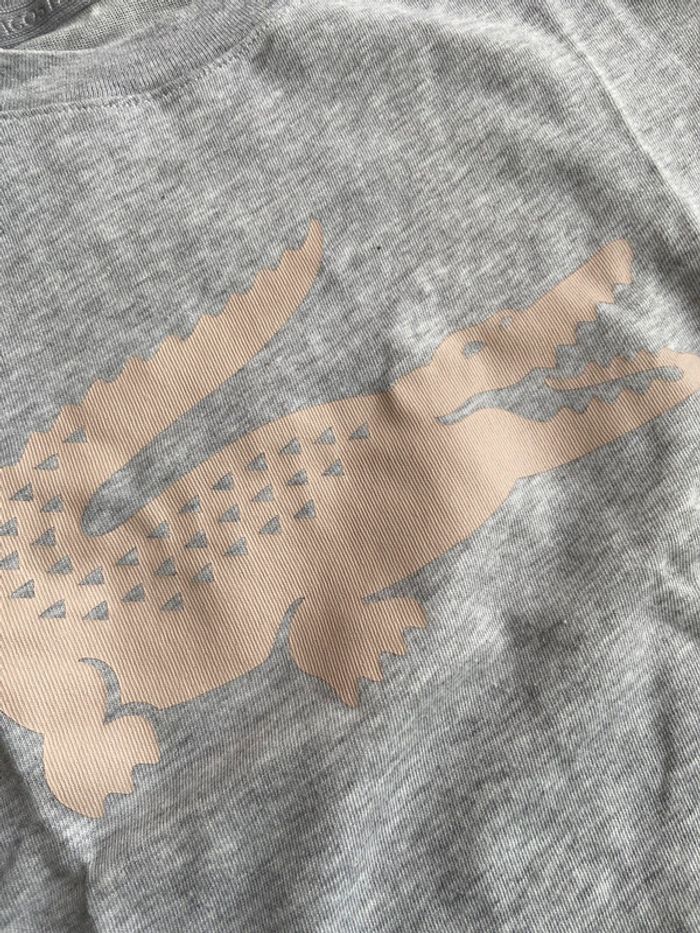 T-shirt Lacoste manches courtes fille - photo numéro 3