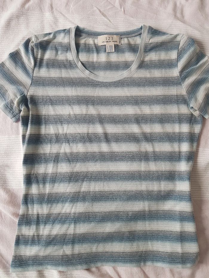 Tee shirt T.38/40 1.2.3