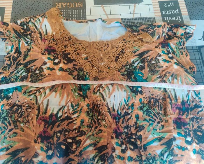 Jolie Robe imprimée tropical 46 - photo numéro 8