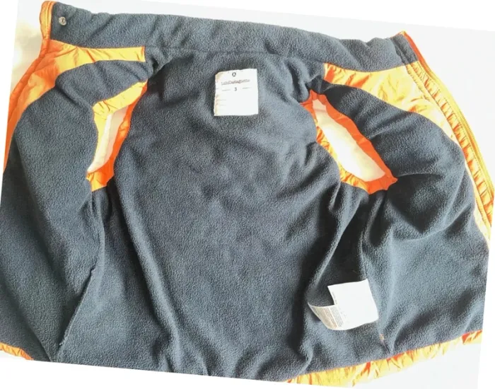 Manteau sans manche Lulu Castagnette 3 ans doublé polaire - photo numéro 4