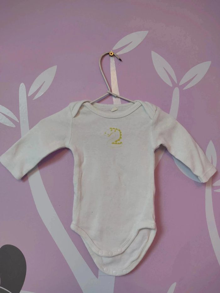 Lot 3 body manches longues 3 mois