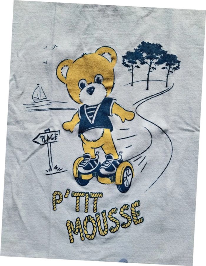 T-Shirt Manches Courtes 0/2 ans 100% coton - photo numéro 2