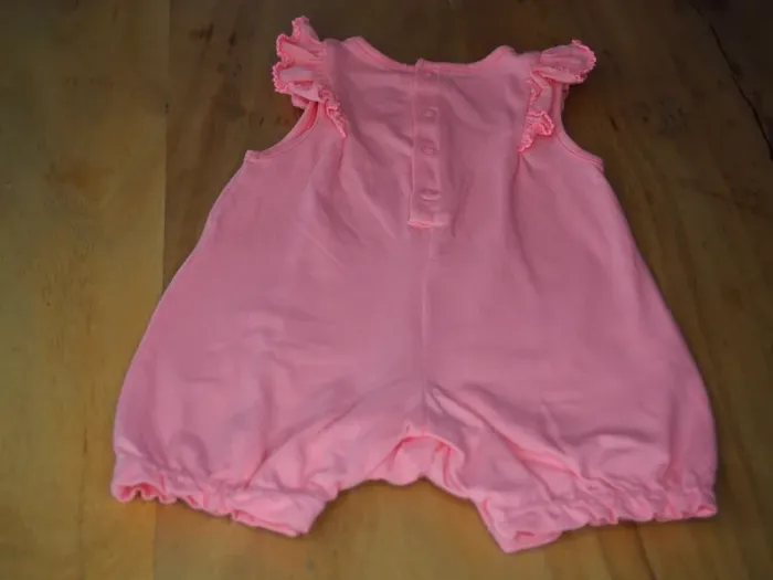 Combi-Short Orchestra Rose fille 6 mois - photo numéro 2