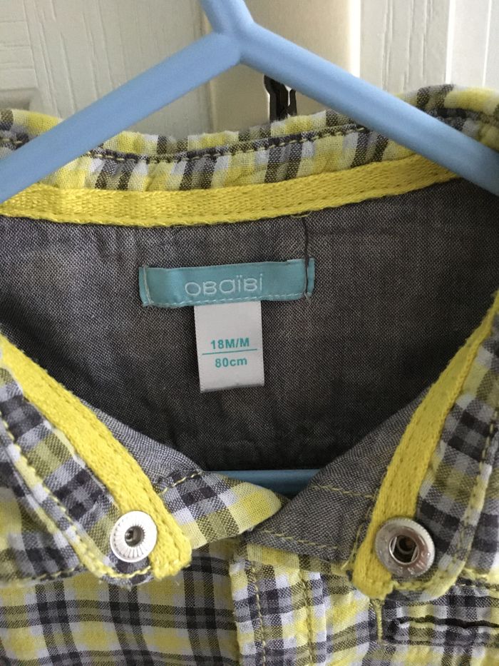 Chemise garçon manches longues Okaidi 18 mois - photo numéro 4