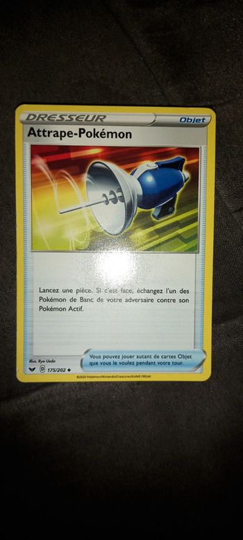 Carte pokémon atrrape-pokémon