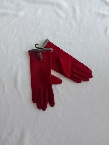 Paire de gants femme suédine