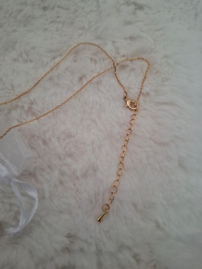 Collier en laiton doré Côme - photo numéro 3