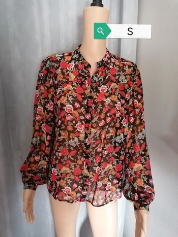 Chemisier fleuri d'automne MNG S