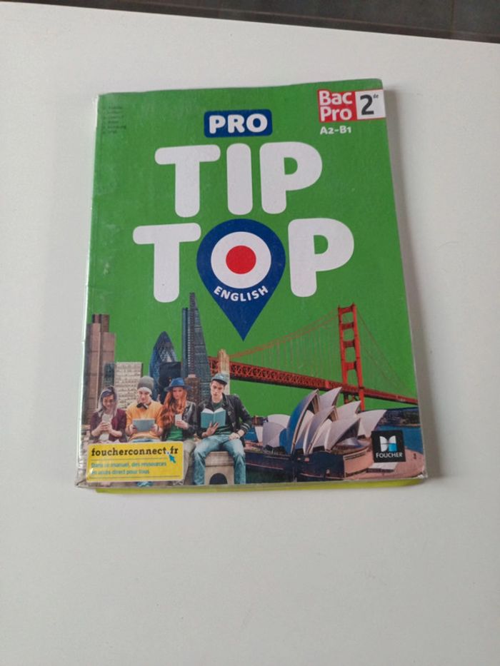 Top top English bac pro 2de