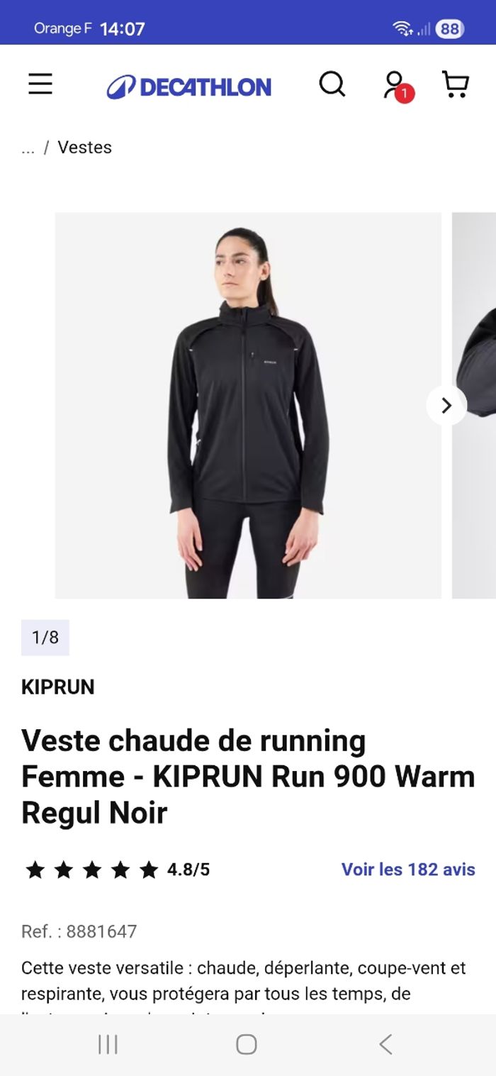 Veste chaude de Running - photo numéro 6