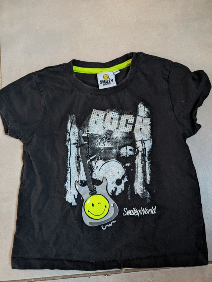 T-shirt smile rock 4 ans