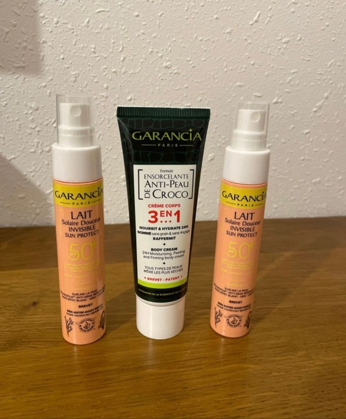 Lot produits Garancia