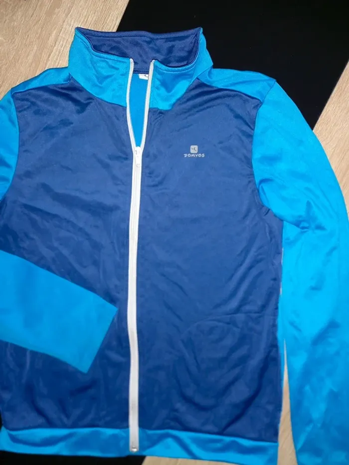 Veste Domyos bleue 14 ans - photo numéro 4