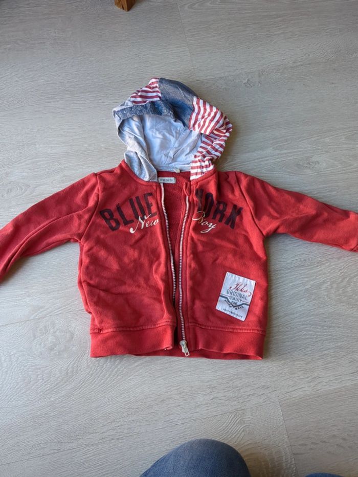 Veste gilet zippé IKKS 18 mois