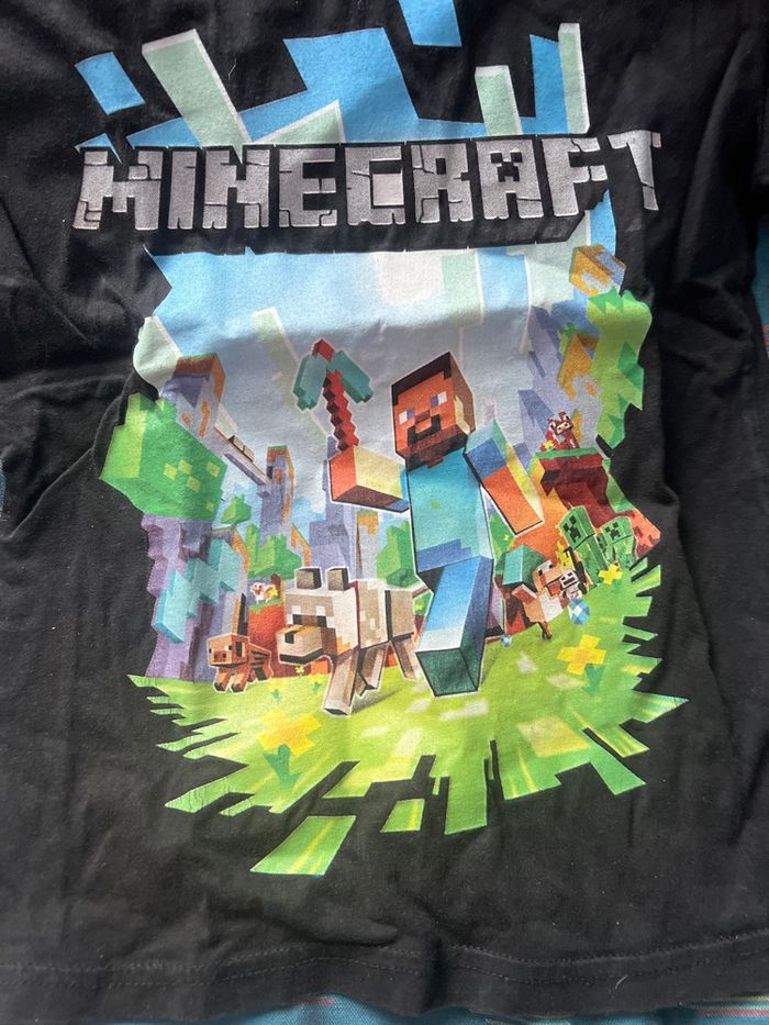 T-Shirt Minecraft Taille 6 ans - photo numéro 3
