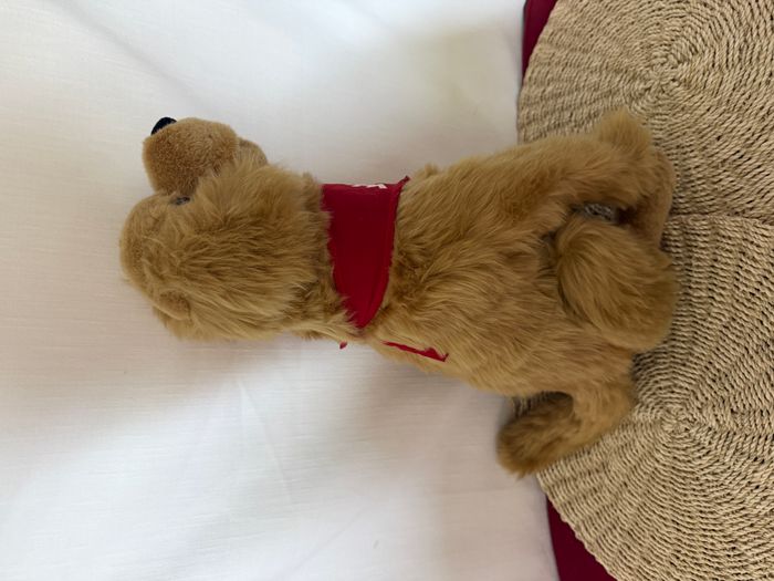 klement tekan golden retriever - chien en peluche - photo numéro 6