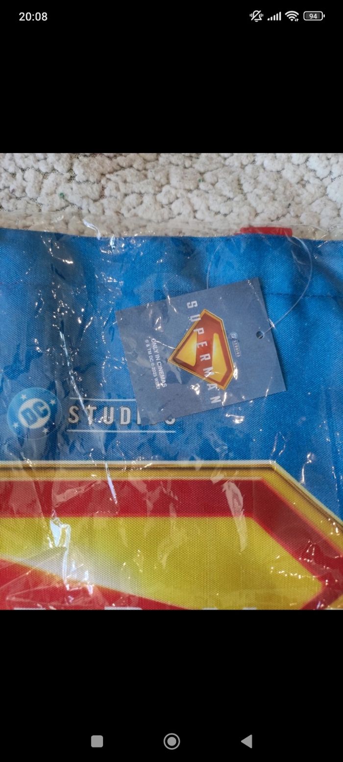 Tote bag Superman neuf - photo numéro 3
