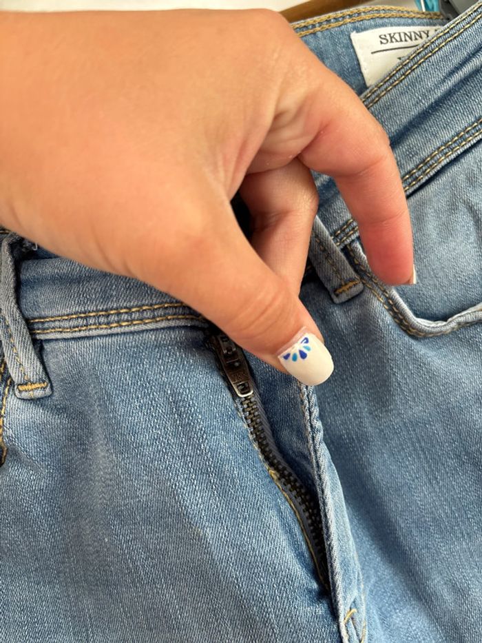 Jean skinny bleu bonobo taille 34 - photo numéro 6