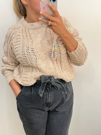 Pull torsadé SHEIN
