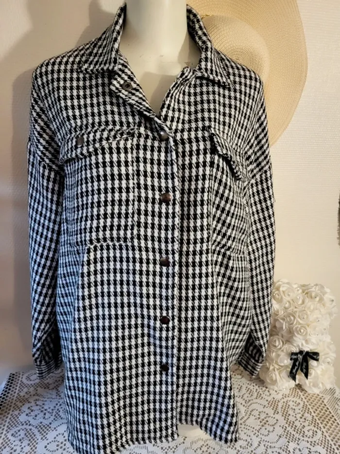 Veste chemise overzise