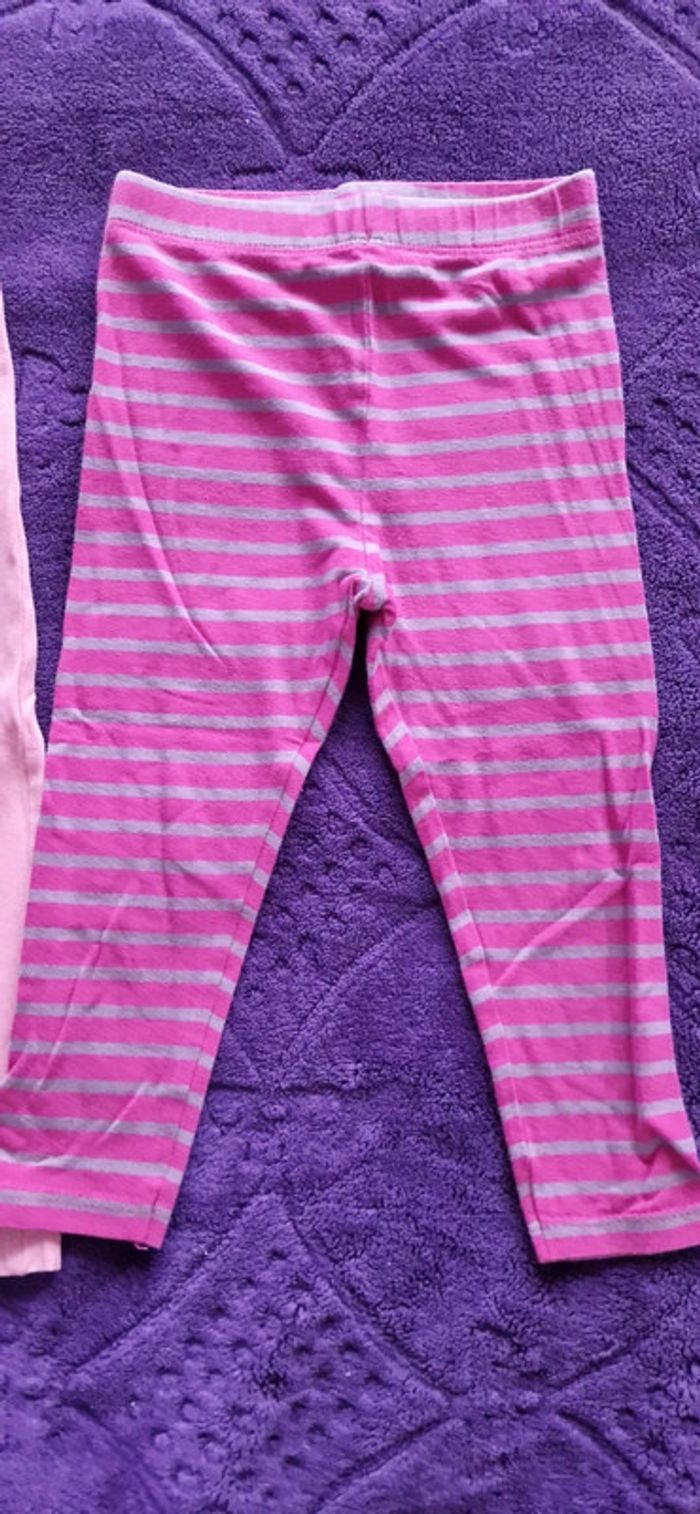 Lot de 3 leggings pour fille taille 92cm - photo numéro 7