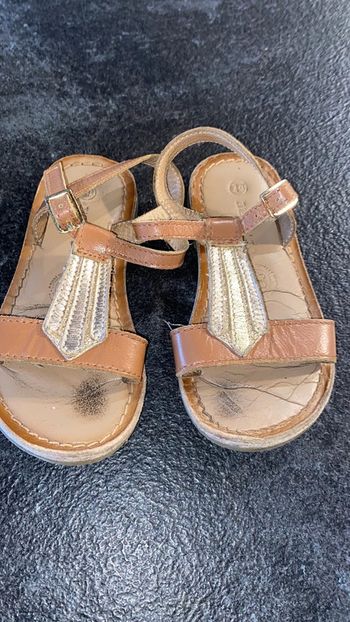 Chaussures nus pieds sandales  fille taille 24