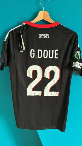 Maillot RC Strasbourg - G. DOUÉ #22 - Taille S Neuf avec Étiquette