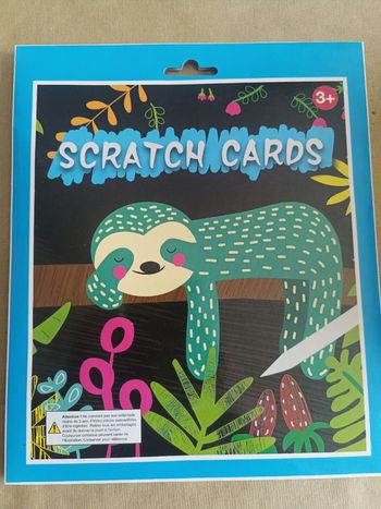 Set de 3 cartes à gratter 