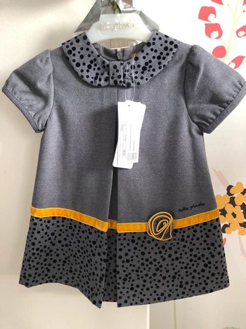Ensemble robe et collant gris