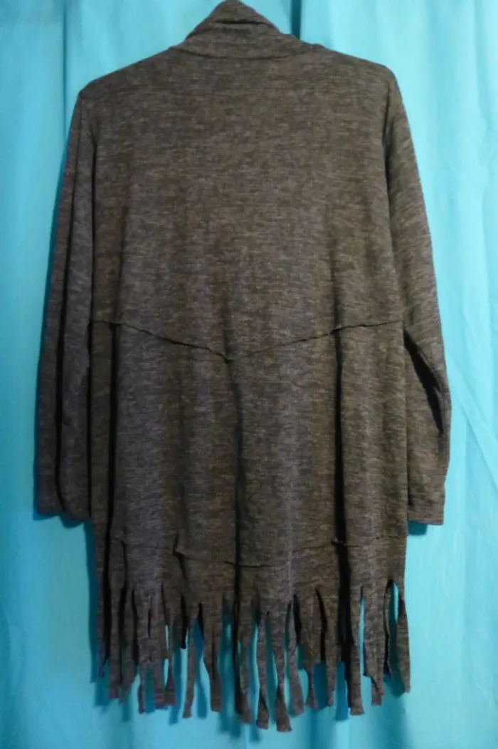 tunique haut cache coeur gris taille XXL neuf - photo numéro 2