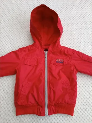 🔸Veste Mi-saison Garçon Rouge Tissaia - 24 Mois🔸